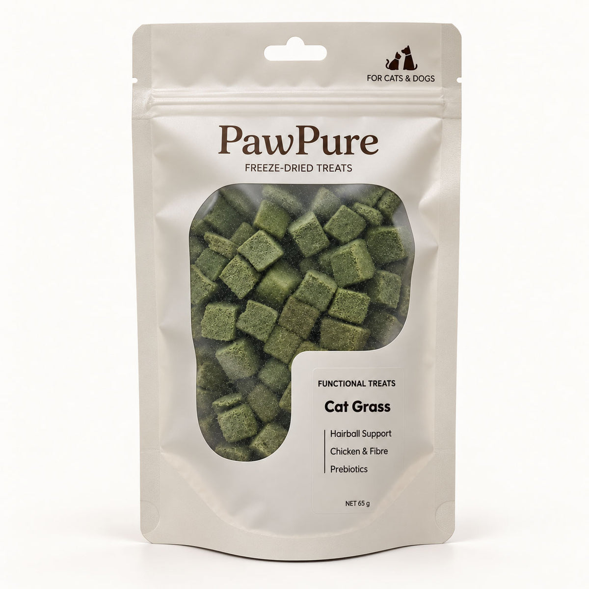Cat Grass Cubes | Herbal Fibre Treat