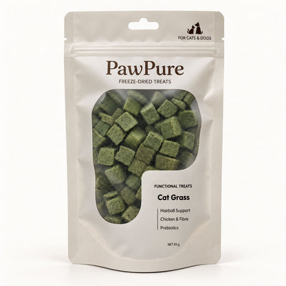 Cat Grass Cubes | Herbal Fibre Treat