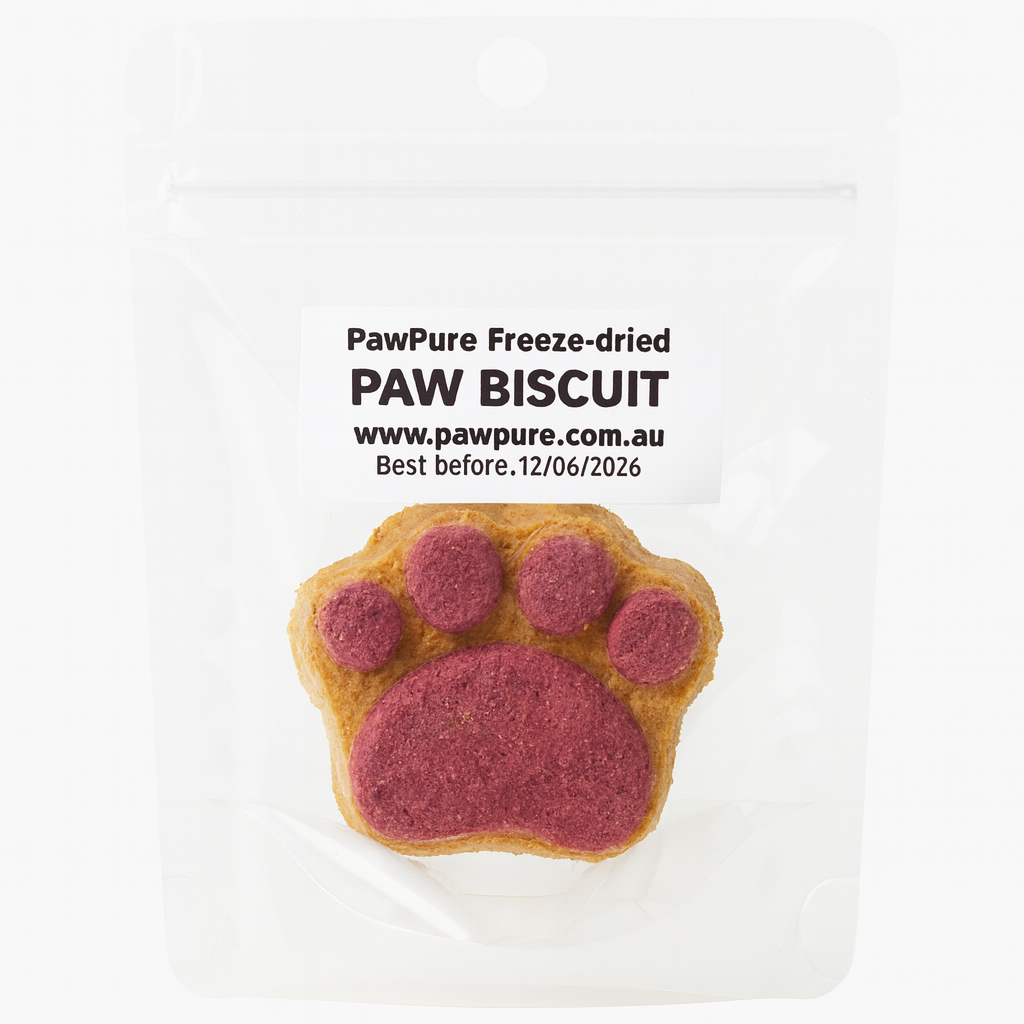 Freeze-Dried Paw Biscuits – Chicken, Egg & Goat Milk | PawPure