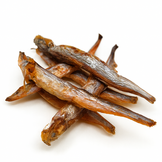 freeze dried capelin whole fish for cats and dogs omega 3 rich natural calcium treat pawpure