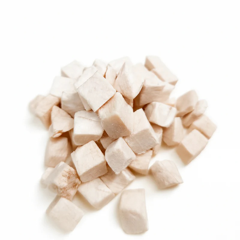 freeze dried chicken breast for cats and dogs high protein lean single ingredient treat pawpure