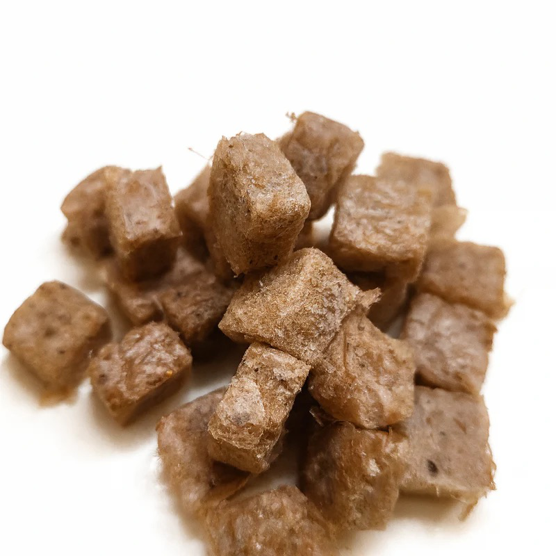freeze dried dental duck cubes for cats and dogs oral health natural treat pawpure