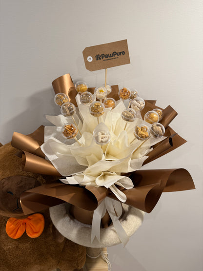pet treat bouquet harmony mix for cats and dogs perfect gift for special occasions pawpure