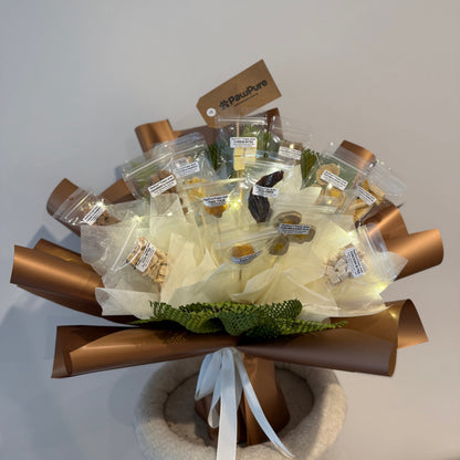 premium freeze dried pet bouquet harmony mix luxury gift for cats and dogs pawpure