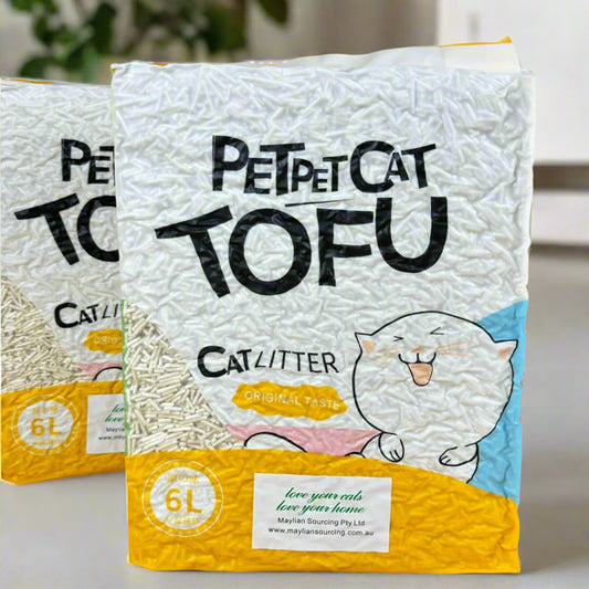 tofu cat litter original 6L 2.5kg natural cat litter product